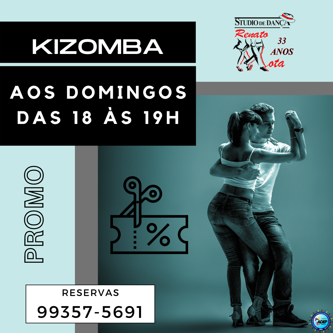 Kizomba aulas aos domingos 18h